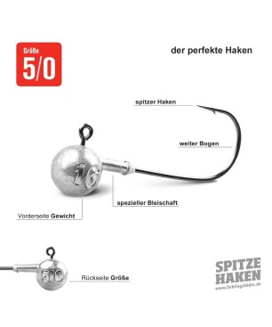 Lieblingsköder Spitze Haken 5/0