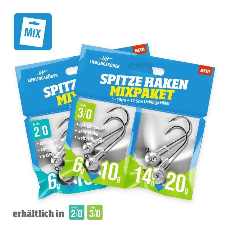 Lieblingsköder Spitze Haken Mixpaket