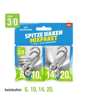 Lieblingsköder Spitze Haken Mixpaket