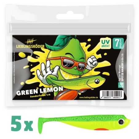 Lieblingsköder Green Lemon 7,5cm