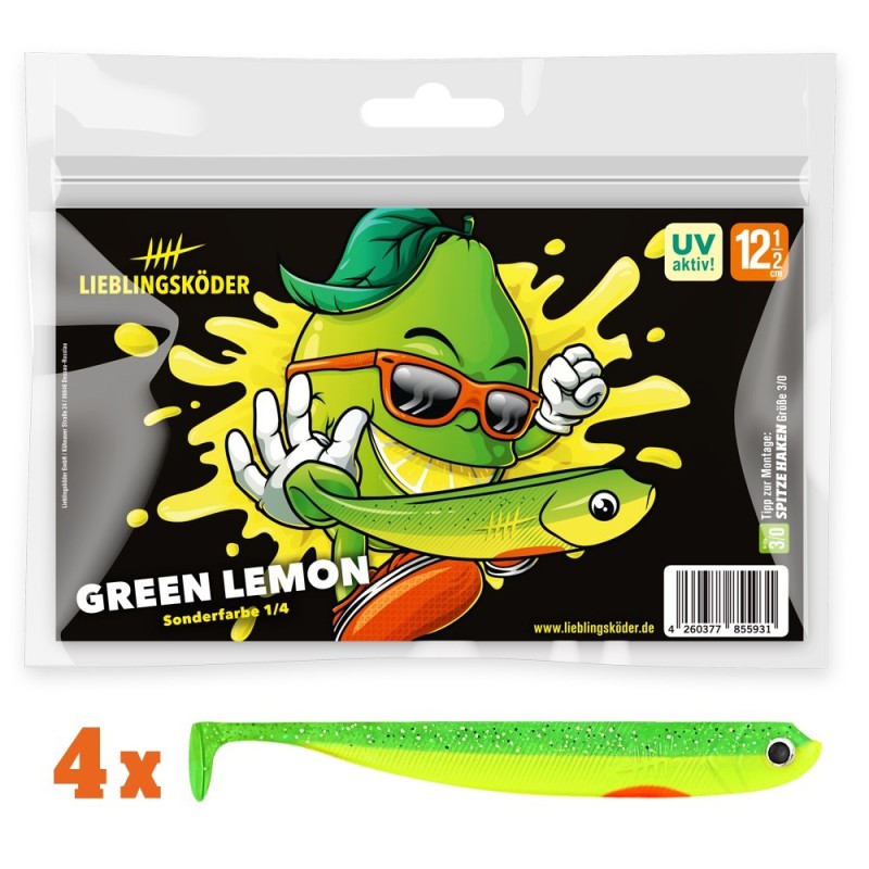 Lieblingsköder Green Lemon 12,5cm