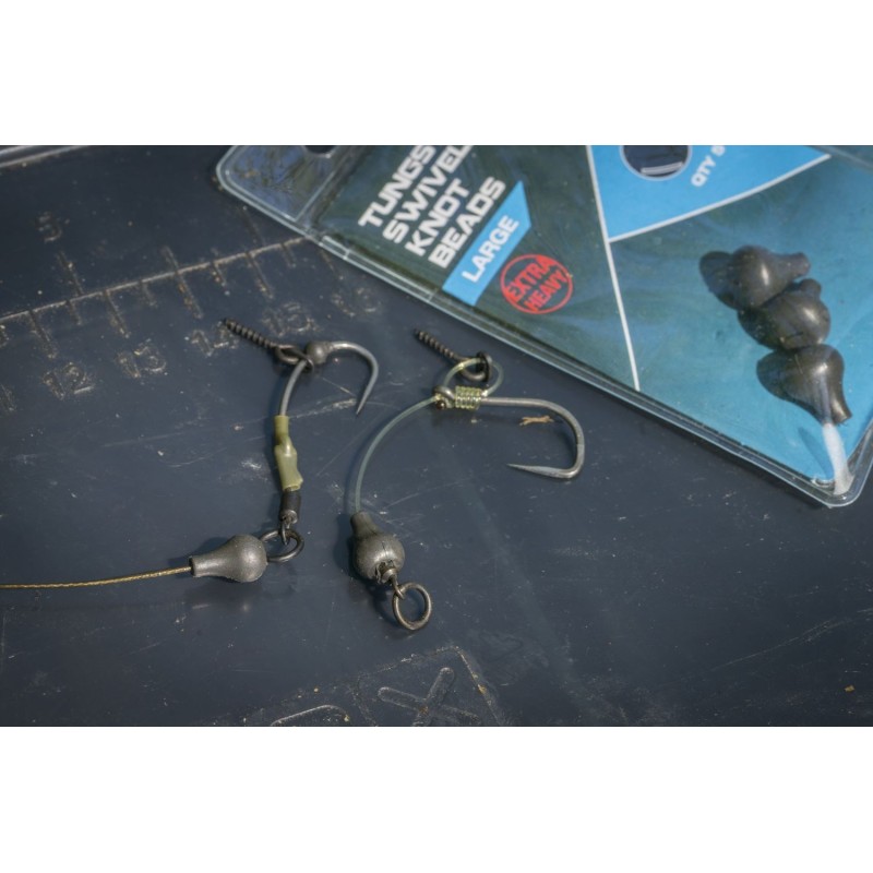 Nash Tungsten Swivel / Knot Bead Nash Tungsten Swivel / Knot Bead