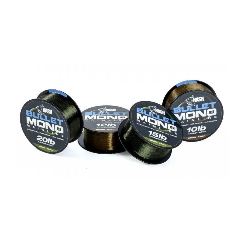 Nash Bullet Mono Mainline Nash Bullet Mono Mainline
