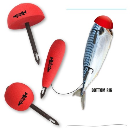 Quantum Mr.Pike Bait Pop Up Kit Rot