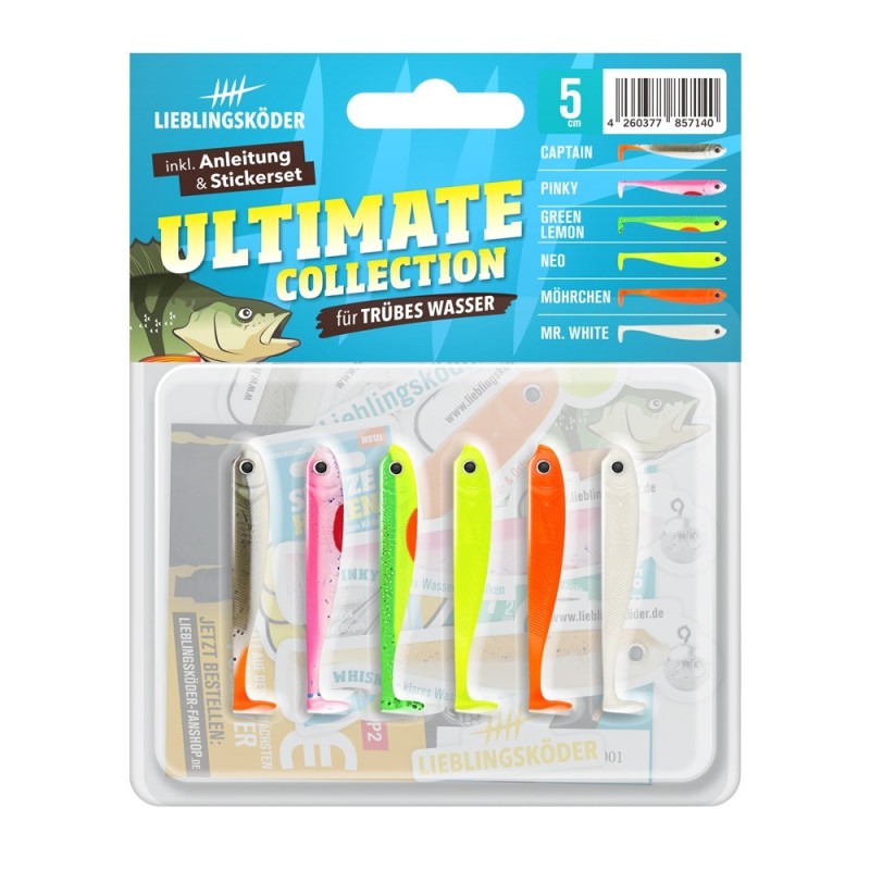 Lieblingsköder Ultimate Collection für trübes Wasser 5cm