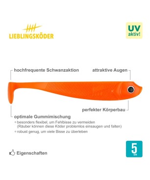 Lieblingsköder Möhrchen 5cm