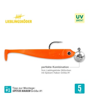 Lieblingsköder Möhrchen 5cm