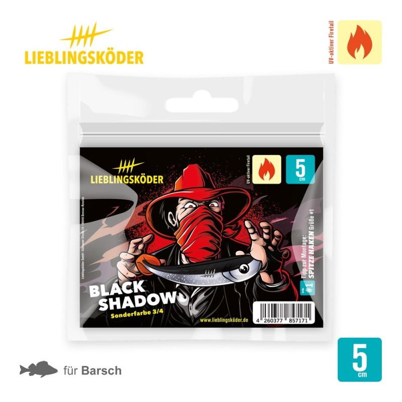 Lieblingsköder Black Shadow 5cm