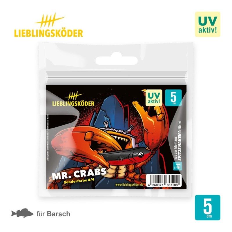 Lieblingsköder Mr. Crabs 5cm