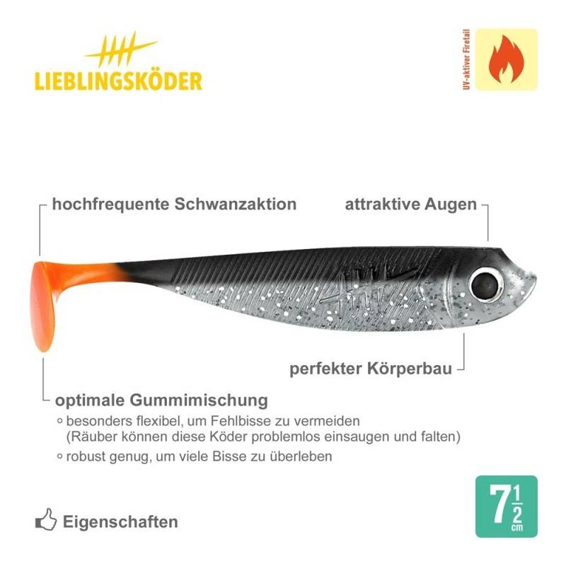 Lieblingsköder Black Shadow 7,5cm Lieblingsköder Black Shadow 7,5cm