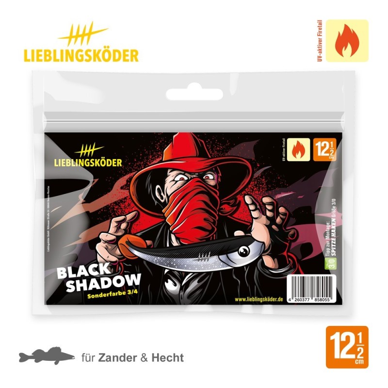 Lieblingsköder Black Shadow 12,5cm