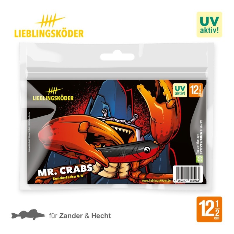 Lieblingsköder Mr. Crabs 12,5cm