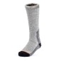 Geoff Anderson BootWarmer Socken hoch hellgrau