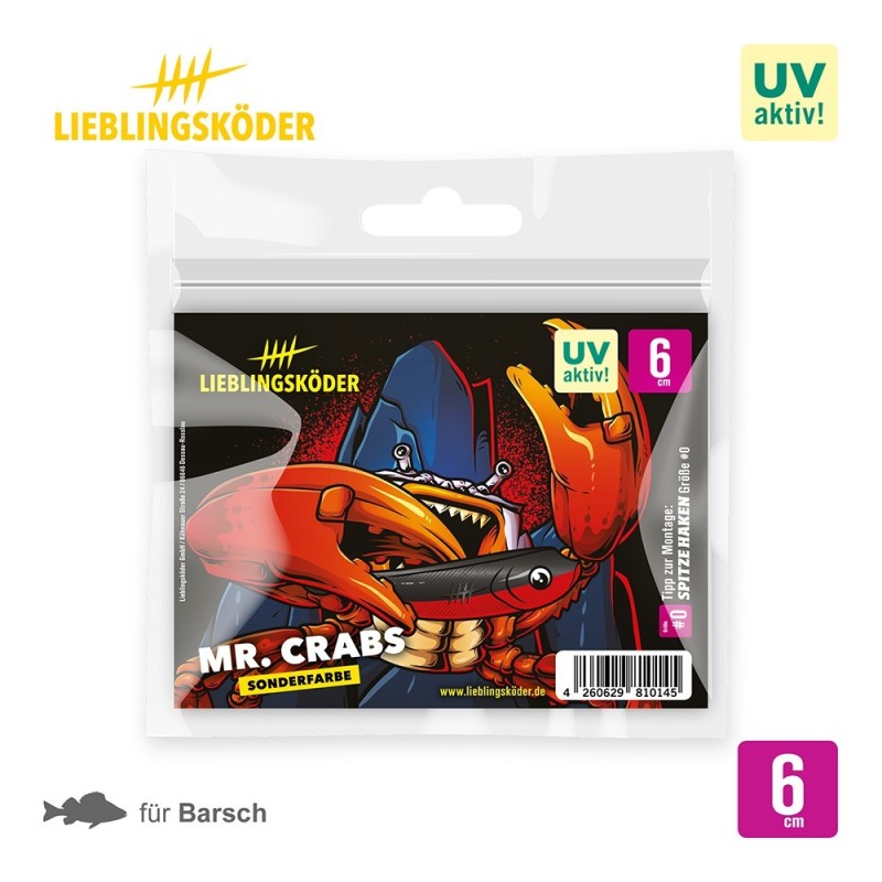 Lieblingsköder Mr. Crabs 6cm