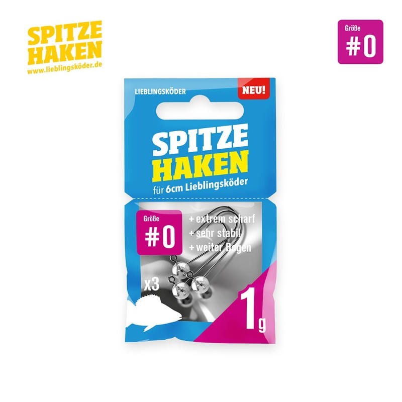 Lieblingsköder Spitze Haken 0 Lieblingsköder Spitze Haken 0