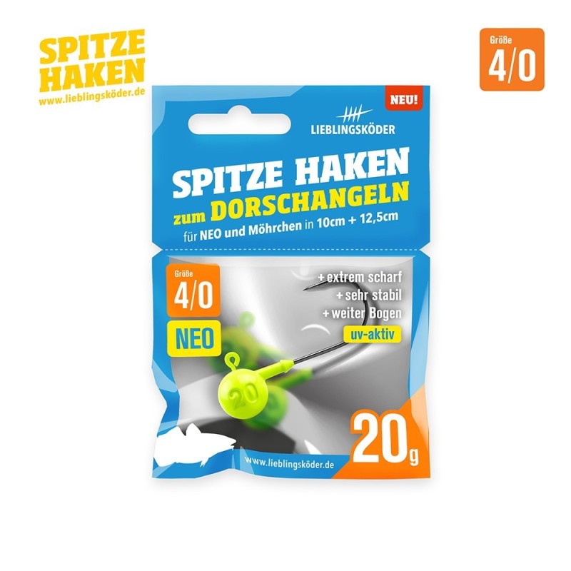 Lieblingsköder Spitze Haken 4/0 NEO