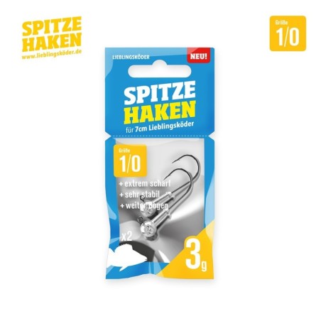 Lieblingsköder Spitze Haken 1/0