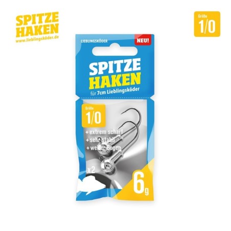 Lieblingsköder Spitze Haken 1/0