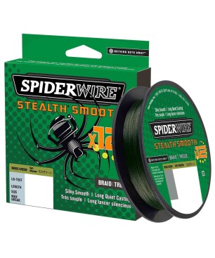 Spiderwire Stealth Smooth 12 Moss Green Meterware